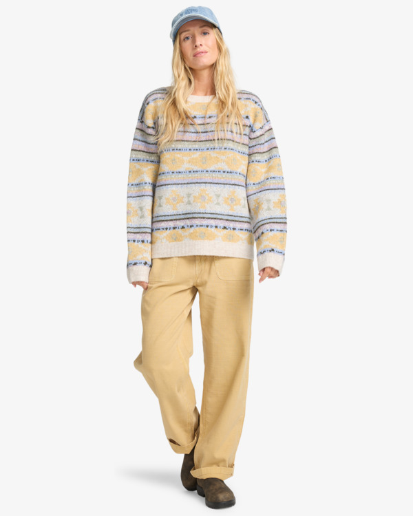 1 Camp - Pull pour Femme Blanc EBJSW00134 Billabong