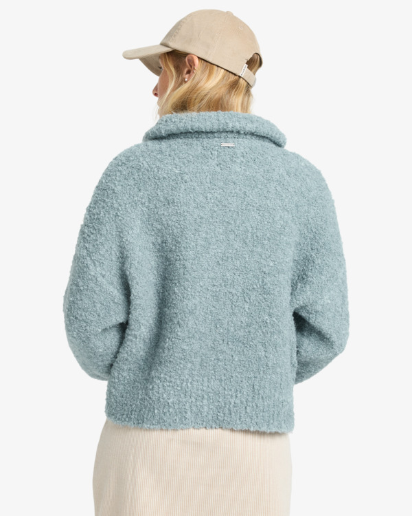 2 Lost Heaven - Half Zip Jumper for Women Blue EBJSW00135 Billabong