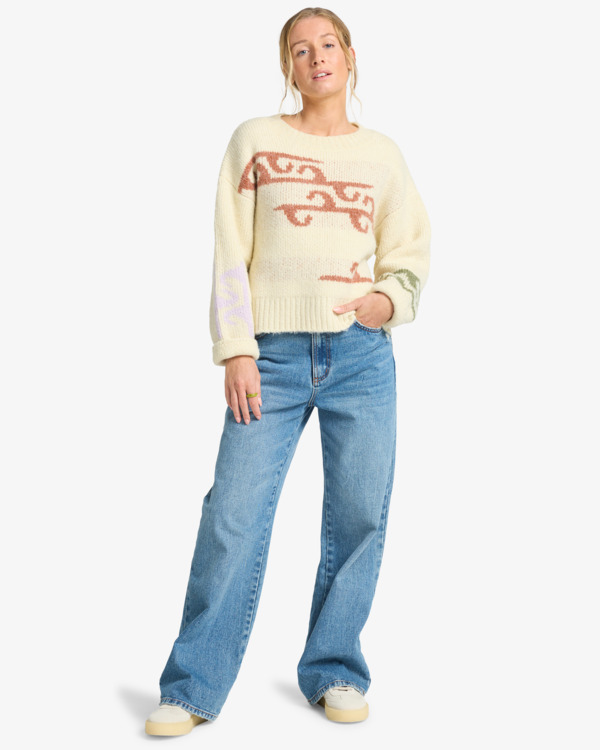 1 No Aloha - Pullover für Frauen Weiss EBJSW00141 Billabong
