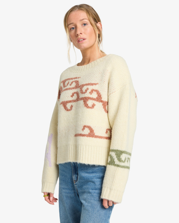 3 No Aloha - Pullover für Frauen Weiss EBJSW00141 Billabong