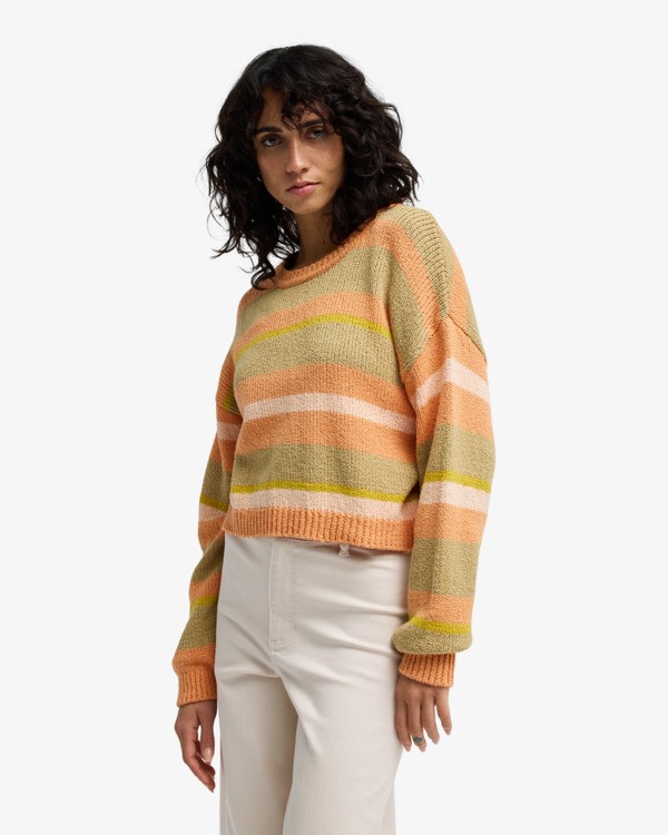 3 Make It Waves - Pullover f&uuml;r Frauen Weiss EBJSW00145 Billabong