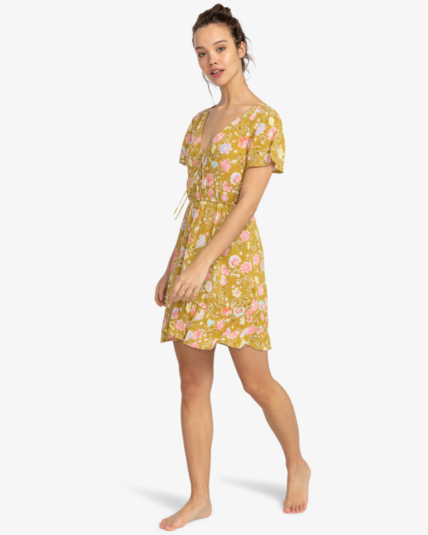 0 Day Trippin - Vestido Mini para Mujer Multi EBJWD00137 Billabong