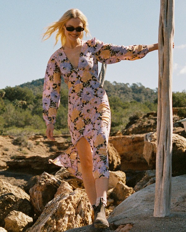 0 Cool Night - Midi dress for Women White EBJWD00150 Billabong