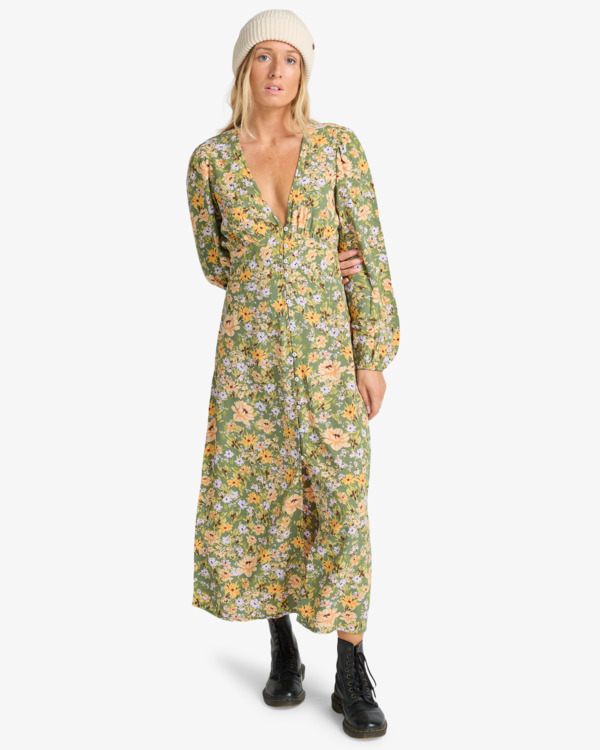 0 Cool Night - Midikleid für Frauen Grün EBJWD00150 Billabong