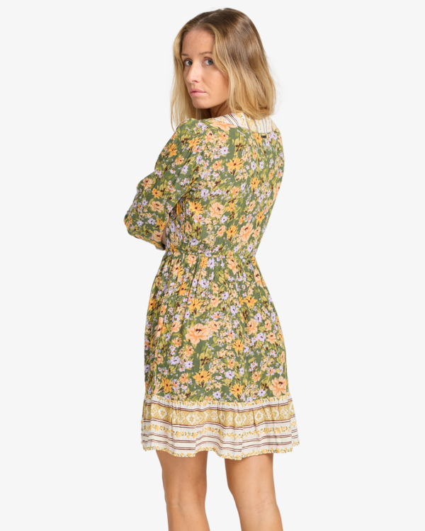 2 New Dawn - Mini dress for Women Green EBJWD00151 Billabong
