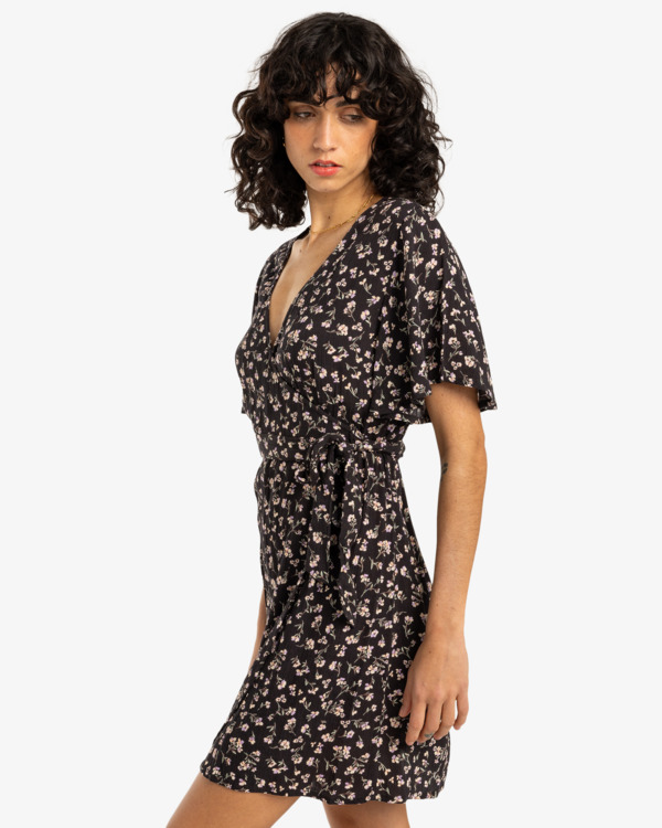 4 All For You - Vestido Mini para Mujer Negro EBJWD00152 Billabong