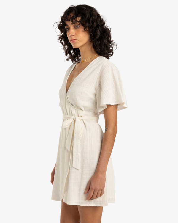 4 All For You - Vestido mini para Mulher Branco EBJWD00152 Billabong