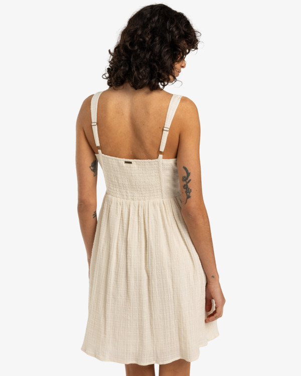 3 Romantic Vibes - Vestitino da Donna White EBJWD00155 Billabong