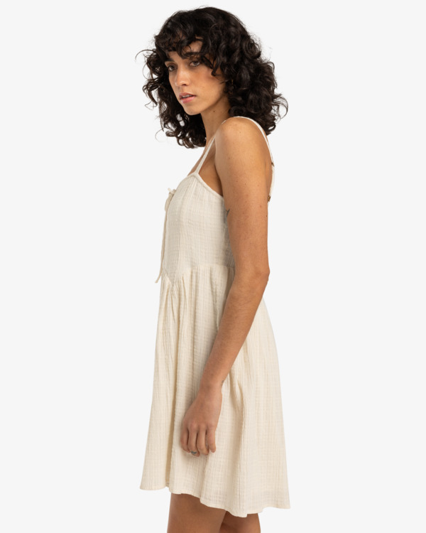 4 Romantic Vibes - Vestido mini para Mulher Branco EBJWD00155 Billabong