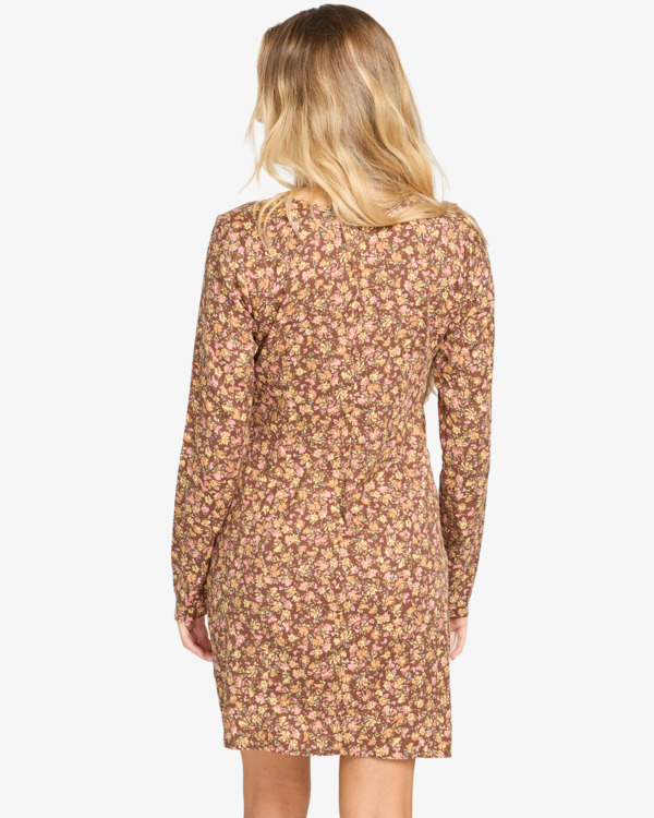 3 Your Time - Mini Dress for Women Brown EBJWD00163 Billabong