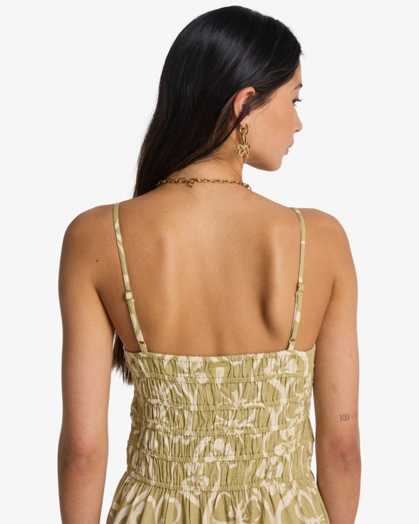 5 Cloud - Strappy Dress for Women Green EBJWD00169 Billabong