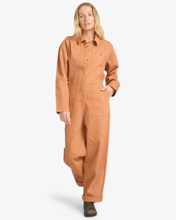 0 Take The Road - Mono de pana para mujer Marron EBJWO03004 Billabong