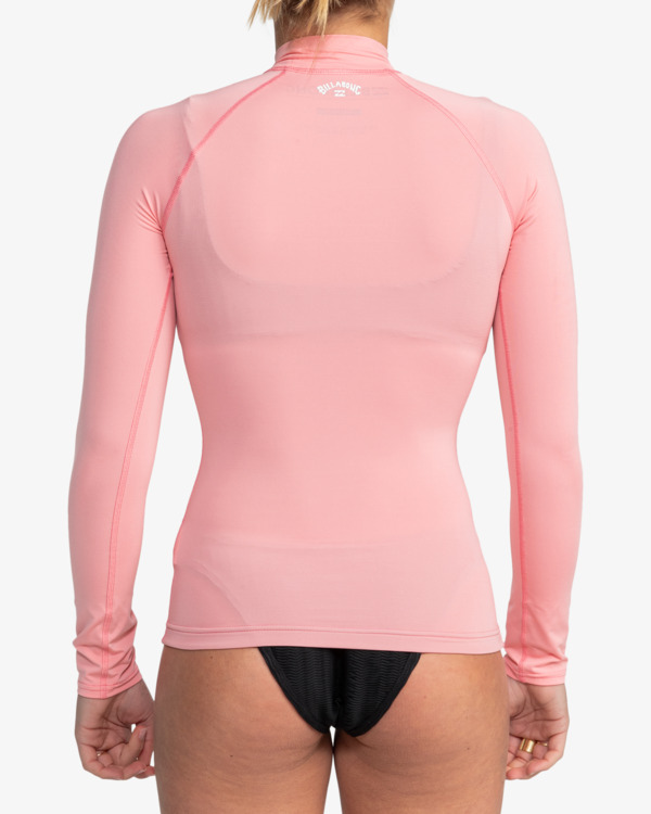 2 Tropic Surf - Surf-Longsleeve mit UPF 50 für Frauen Rosa EBJWR03020 Billabong