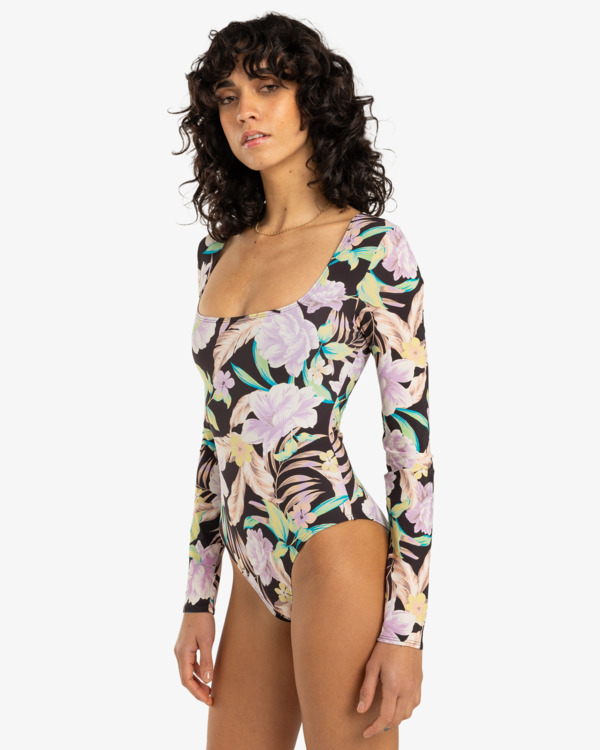 4 Shadow Tropic - Long Sleeves One-Piece Swimsuit for Women Multi EBJWR03029 Billabong