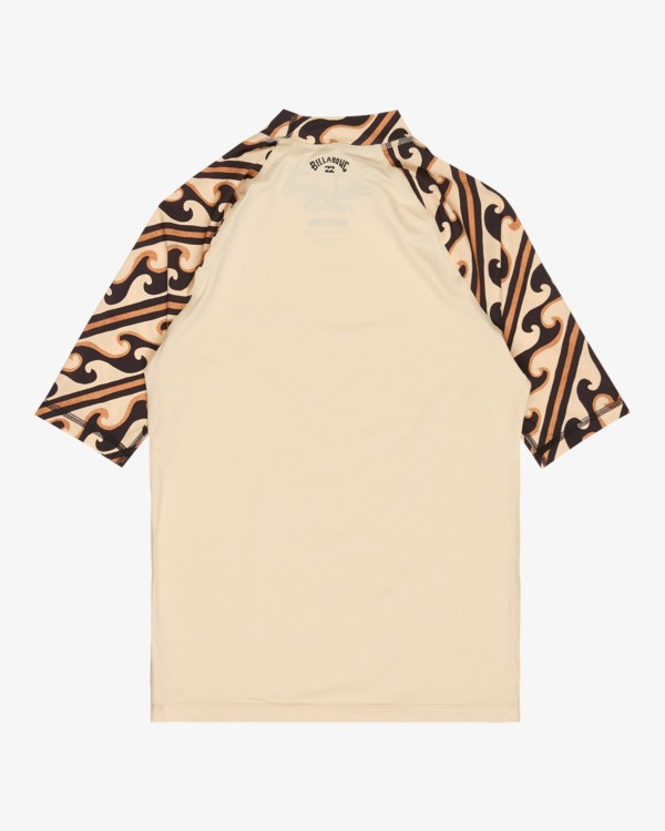 1 Tropic Surf Print - Licra protetora de manga curta para Mulher Branco EBJWR03047 Billabong