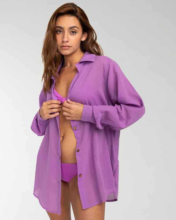 0 Swell - Camisola para Mujer Violeta EBJWT00102 Billabong