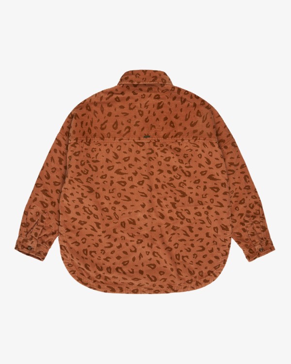 1 Stoked On You - Overhemd met Lange Mouwen voor Dames Brown EBJWT00120 Billabong
