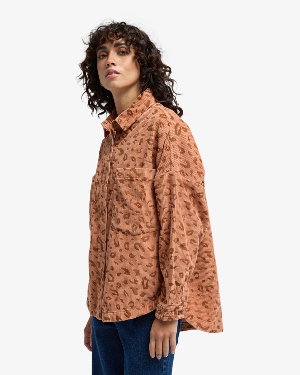 3 Stoked On You - Long Sleeve Shirt for Women Brown EBJWT00120 Billabong