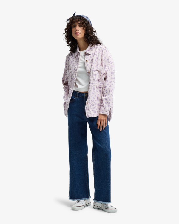 1 Stoked On You - Long Sleeve Shirt for Women Purple EBJWT00120 Billabong