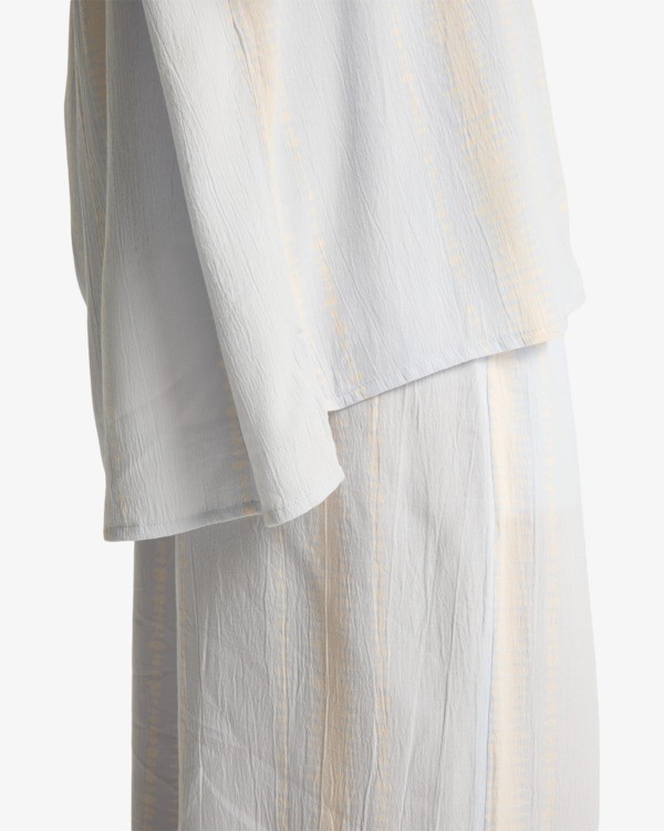 5 Beach Side - Chemise manches courtes pour Femme Bleu EBJWT00121 Billabong