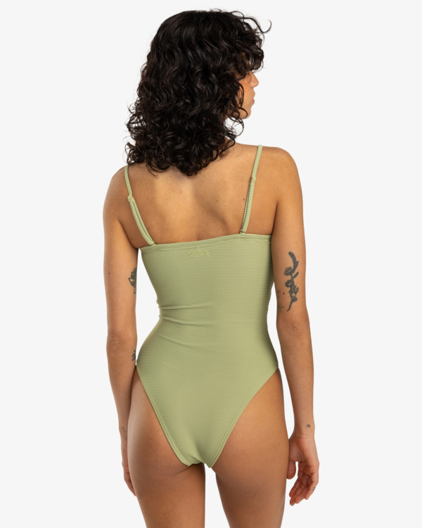 3 Tanlines - Maillot de bain une pièce pour Femme Vert EBJX100112 Billabong