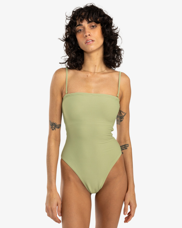 0 Tanlines - Maillot de bain une pièce pour Femme Vert EBJX100112 Billabong