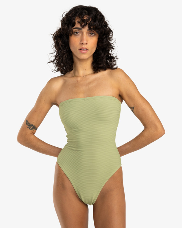 1 Tanlines - Fato de banho para Mulher Verde EBJX100112 Billabong