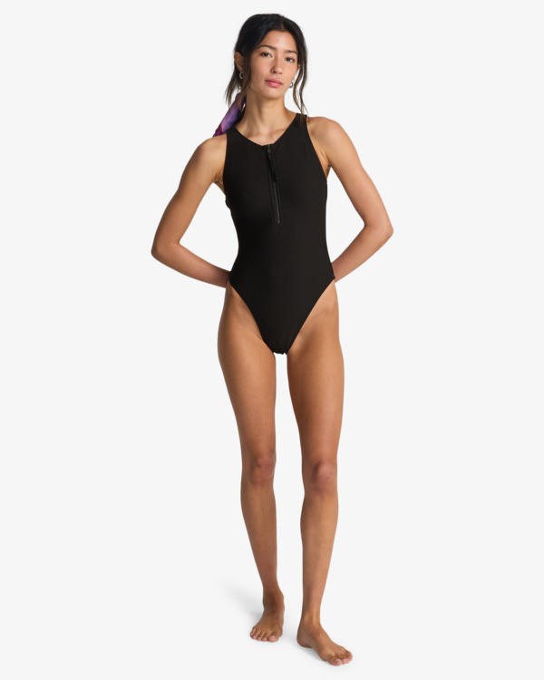 1 Tanlines - Fato de banho inteiri&ccedil;o reduzido para Mulher Preto EBJX100120 Billabong
