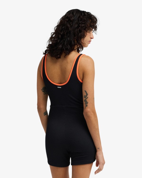 2 Summer High - Retro-Surf-Badeanzug f&uuml;r Frauen Schwarz EBJX100122 Billabong