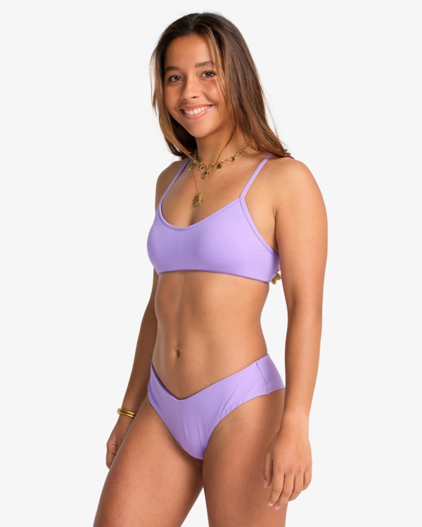 3 Sol Searcher - Haut de maillot à couvrance intégrale pour Femme Violet EBJX300119 Billabong