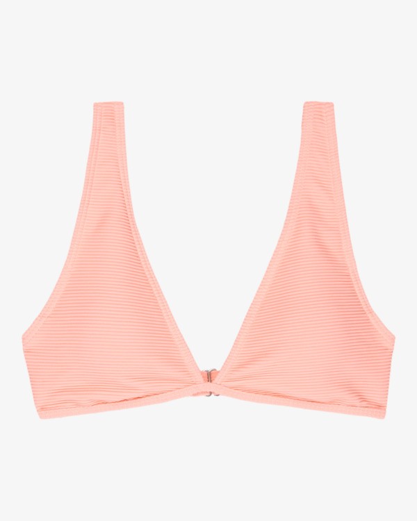 0 Tanlines Ava Tank - Medium Coverage Bikini Top for Women Pink EBJX300120 Billabong