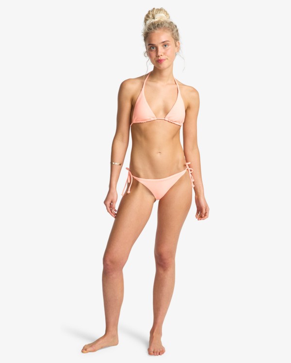 1 Tanlines Multi Tri - Skimpy Coverage Bikini Top for Women Pink EBJX300124 Billabong