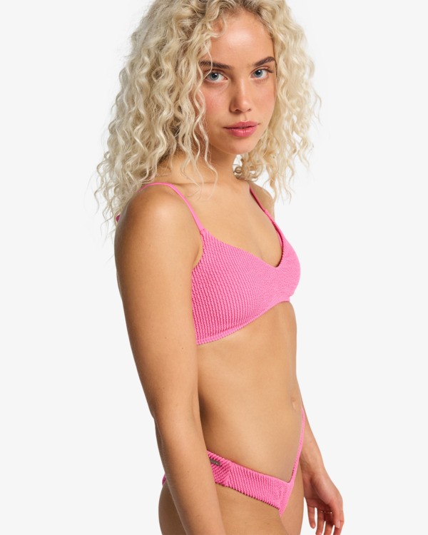 3 Summer High V - Bralette-Bikinioberteil f&uuml;r Frauen Rosa EBJX300129 Billabong