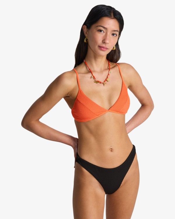 0 Summer High Charlie - Triangle-Bikinioberteil f&uuml;r Frauen Orange EBJX300136 Billabong