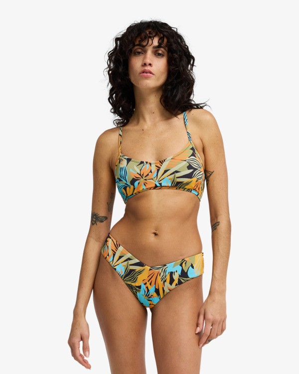 0 Des Tropiques - Triangle Bikini Top for Women Black EBJX300148 Billabong