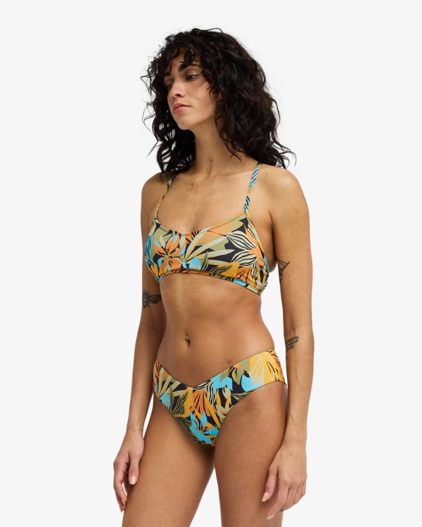 3 Des Tropiques - Triangle Bikini Top for Women Black EBJX300148 Billabong