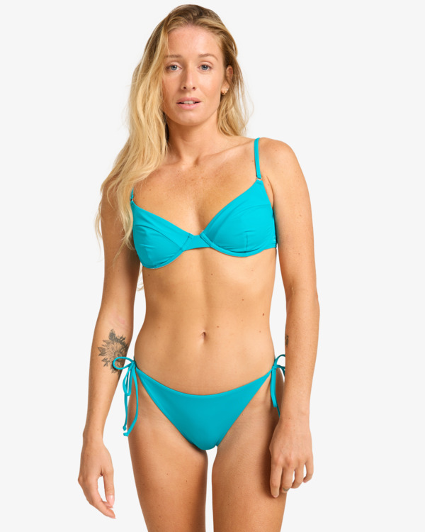 1 Sol Searcher Tropic - Bikinihose zum Binden an der Seite für Frauen Blau EBJX400100 Billabong