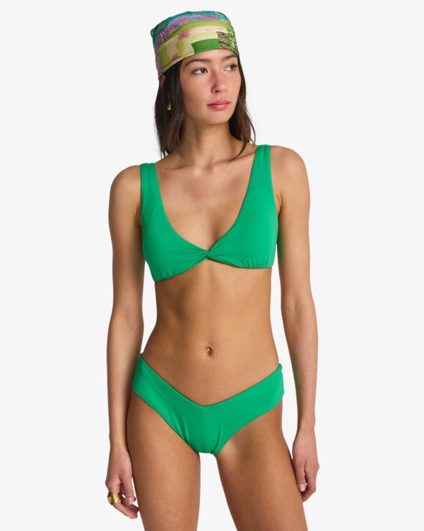 1 Sol Searcher Fiji  - Bikini Bottoms for Women Green EBJX400102 Billabong