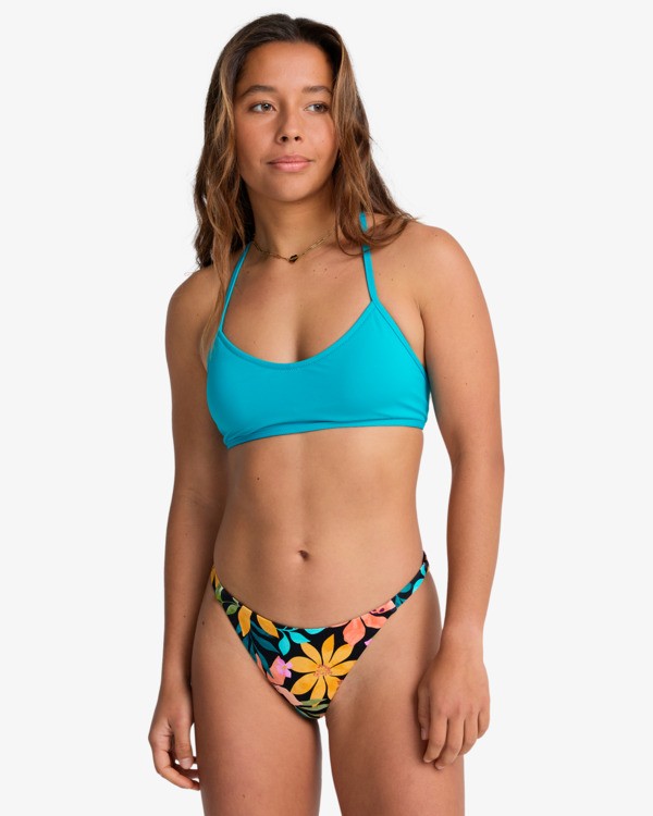 1 Sol Searcher Maya - Bas de maillot taille basse pour Femme Bleu EBJX400119 Billabong