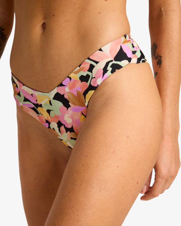 3 Faith In Flowers - Bikiniunterteil mit knapper Bedeckung für Frauen Bunt EBJX400132 Billabong