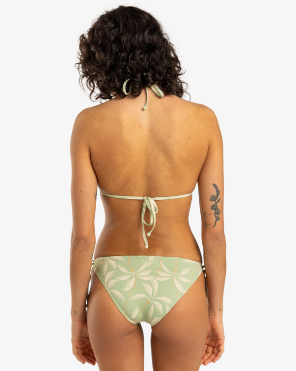 0 Gone Tropic - Mutandina bikini con copertura media da Donna Green EBJX400134 Billabong