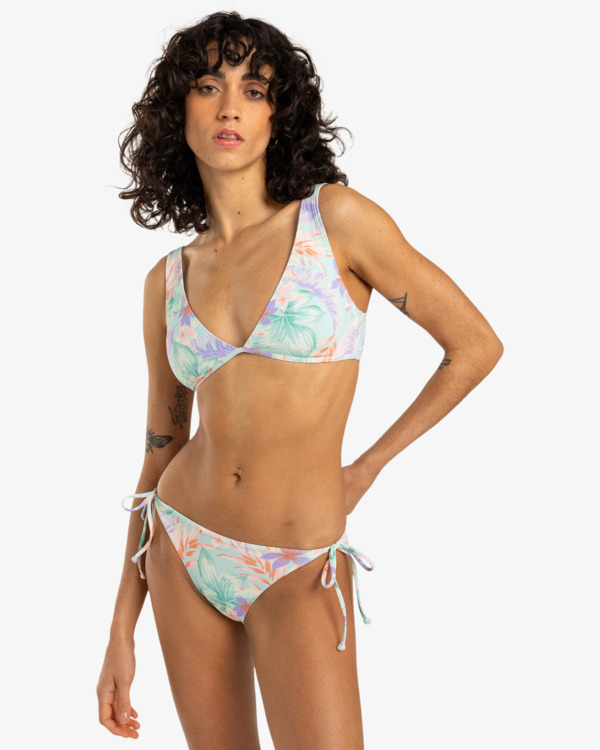 1 Wave Haze - Bikinibroekje met Medium Bedekking voor Dames Blue EBJX400137 Billabong