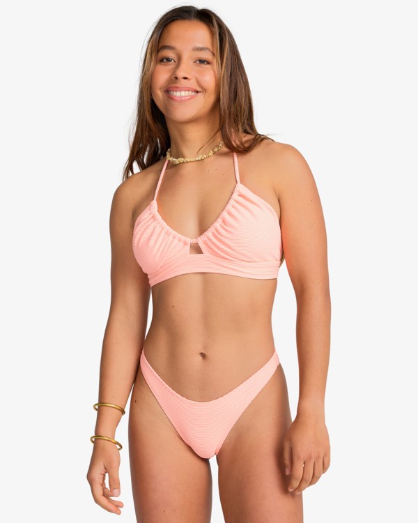 1 Tanlines - Skimpy Coverage Bikini Bottoms for Women Pink EBJX400140 Billabong