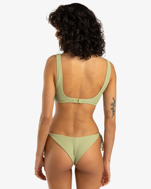 0 Tanlines - Braguita de bikini de cobertura reveladora para Mujer Verde EBJX400142 Billabong