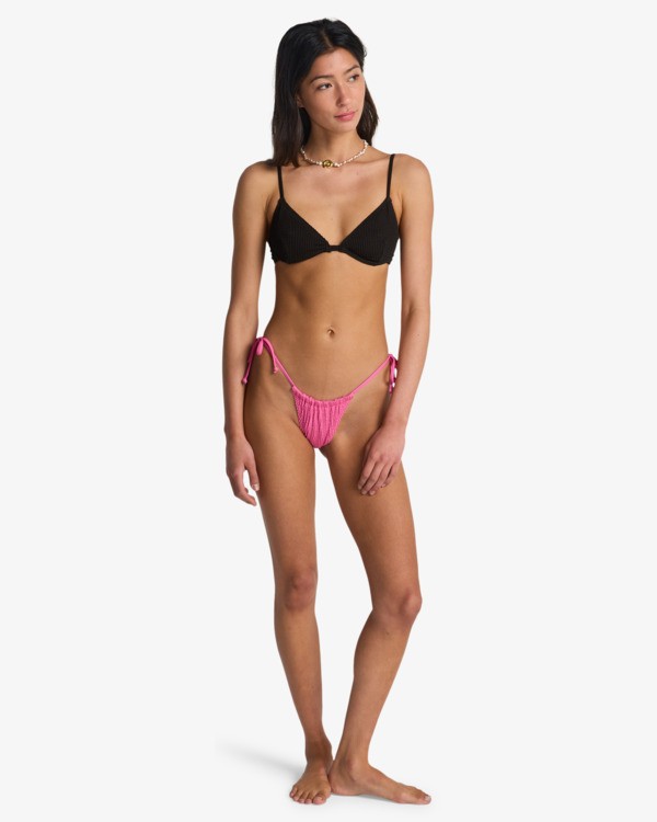 1 Summer High Low Tide - Skimpy Bikini Bottoms for Women Pink EBJX400153 Billabong