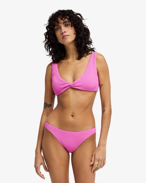 1 Summer High Tropic - Bikinibroekje met medium bedekking voor Dames Pink EBJX400176 Billabong