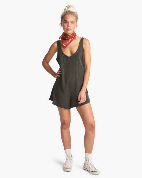 1 Never Better - Strand-Onesie für Frauen Schwarz EBJX603002 Billabong