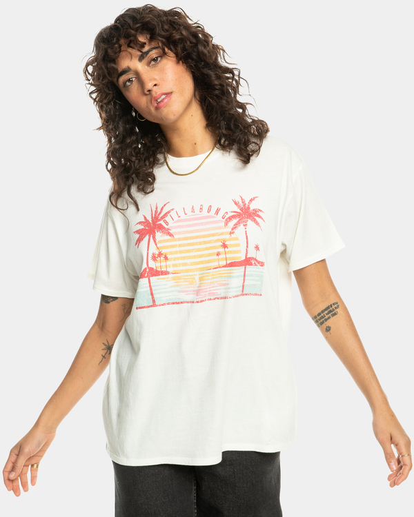 0 Golden Island - T-Shirt für Frauen Weiss EBJZT00149 Billabong