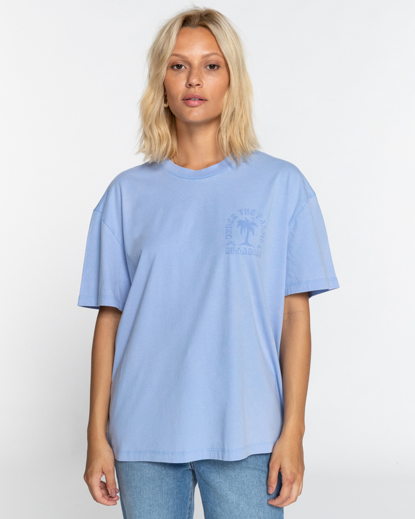 0 Under The Palms - Camiseta para Mujer Violeta EBJZT00197 Billabong