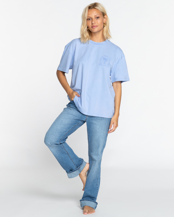 1 Under The Palms - Camiseta para Mujer Violeta EBJZT00197 Billabong